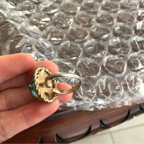 Vintage Stone Ring Size 7.5 - Picture 4 of 4